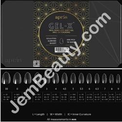  Gel-X Sculpted Almond SHORT 600/Box 