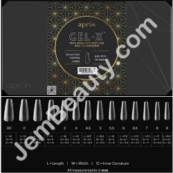  Gel-X Sculpted Coffin LONG 600/Box 