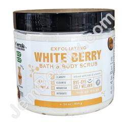  Bath Body Scrub White Berry 16 oz 