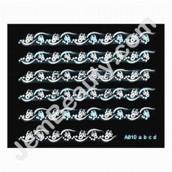  Berkeley 3D Nail Decal A010 