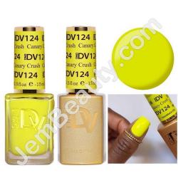  Diva Gel 124 Canary Crush 15 ml 