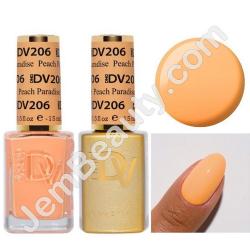  Diva Gel 206 Peach Paradise 15 ml 