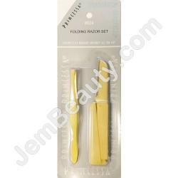  Tweezer Folding Razor Princessa Set 