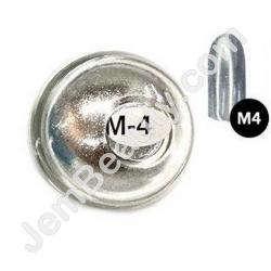  Aora Chrome Metal M4 Silver 1 g 