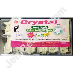  Crystal Tips Natural 1-10 500/Box 