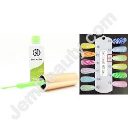  GND Gel Liner Art 14 Neon Lime 7 ml 