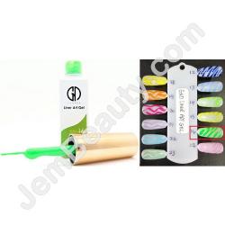  GND Gel Liner Art 16 Neon Green 7 ml 