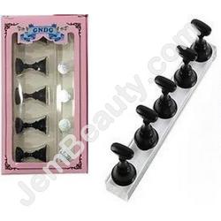  Magnetic Nail Tip Display Black 5pcs/Set 