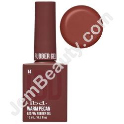  IBD Rubber Gel Warm Pecan 15 ml 