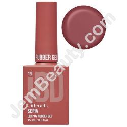  IBD Rubber Gel Sepia 15 ml 