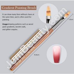  BP Brown Brush 8 Gradient 