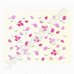  Berkeley 3D Nail Decal Rose 