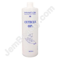  Empty Bottle Cuticle Oil 16 oz 