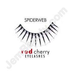  Red Cherry Lashes Spider Web 