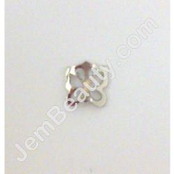  Nail Charm Silver Butterfly 