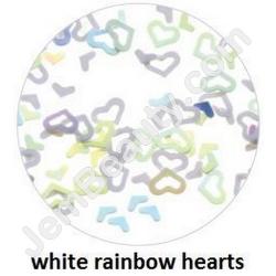  Art Club Rainbow Hearts White 