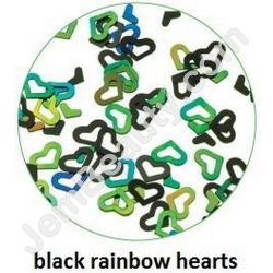  Art Club Rainbow Hearts Black 