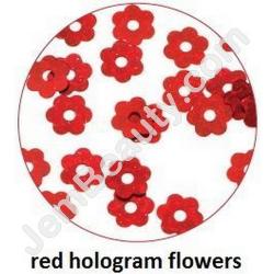  Art Club Holo Flowers Red 