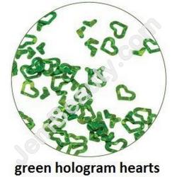  Art Club Holo Hearts Green 