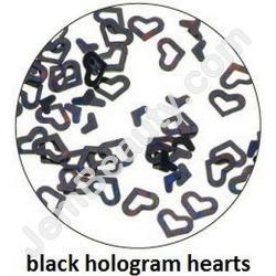  Art Club Holo Hearts Black 