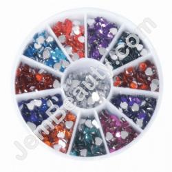  Berkeley Rhinestone Heart 1440/Wheel 