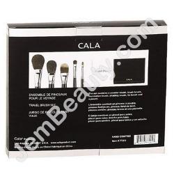  Cala 5pc Travel Brush w/Pouch Set 