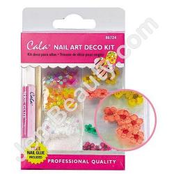  Cala Nail Art Deco Kit w/Glue 