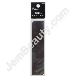  Cala Shell Nail Art Black 