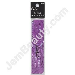  Cala Shell Nail Art Purple 