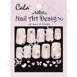  Cala 3D Nail Art Stickers 