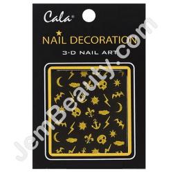  Cala 3D Nail Art Stickers 