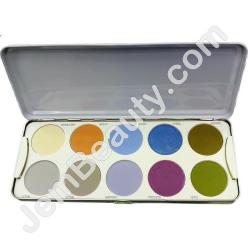  Kryolan Eye Shadow 10 Fashion Palette 