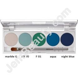  Kryolan Shades 5 Dublin Palette 