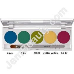  Kryolan Shades 5 Rio Palette 