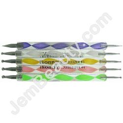  Ikonna Dot Tool Multi Colored 5/Pack 