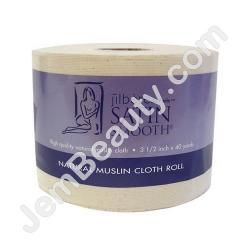  Satin Smooth Muslin Cloth Roll 3 1/2\" x 40 