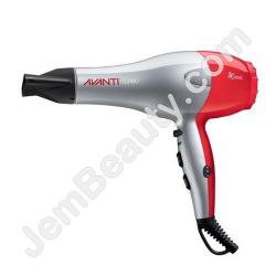  Avanti Turbo Hairdryer Red 