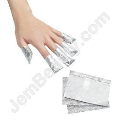  Silkline Foil Nail Wraps 100/Box 