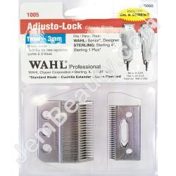  Wahl Adjusto-Lock Clipper Blade Set 