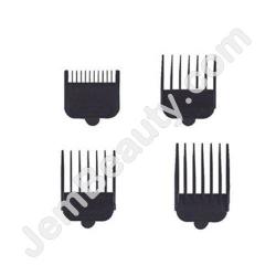  Wahl Comb Attachment Black 4/Set 