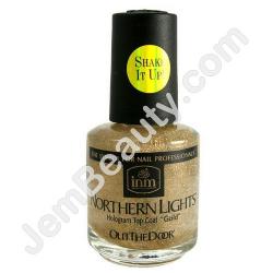  INM Top Coat Hologram Gold 15 ml 