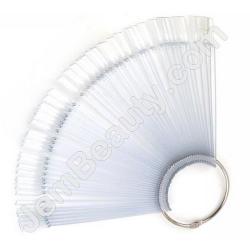  50-Tip Ring Polish Display CLR 