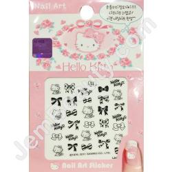  Hello Kitty Black White Bows 