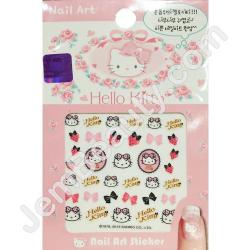  Hello Kitty Strawberry Bow Oval 