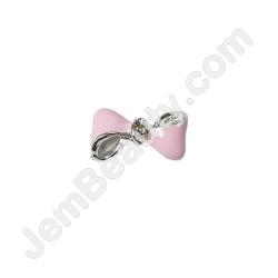  Nail Gem Bow Pink Twist XLarge 