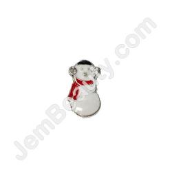  Nail Gem Snowman Earmuffs Large 