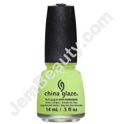  China Glaze Grass is Lime Green 14 ml 