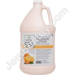  La Palm Lotion Massage Orange Gallon 