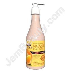  La Palm Lotion Massage Orange 8 oz 