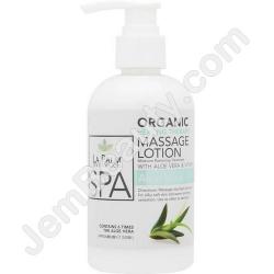  La Palm Lotion Massage Aloe 8 oz 